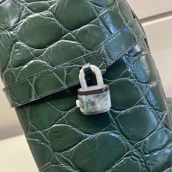 AGL Green Winter Rain Boots with Sleek Design - Picture 2 of 5